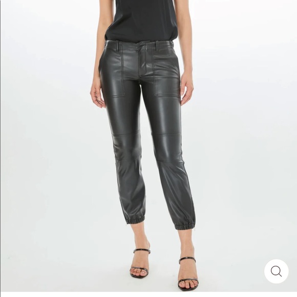 NWT Generation Love Paloma Vegan Leather Cargo Pants - Picture 8 of 10